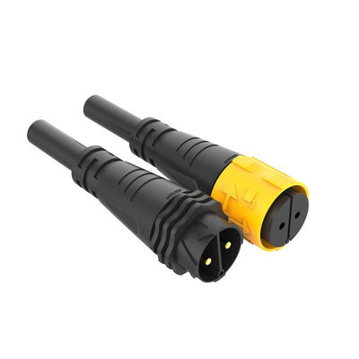comprar Auto-bloqueio resistente à água Conector de alimentação masculino-feminino Injeção moldada Luz de planta LED online manufacture