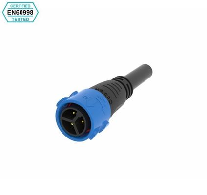 comprar IP67 resistente à água Conector masculino feminino auto-bloqueio inversor três núcleos cabo de alimentação online manufacture