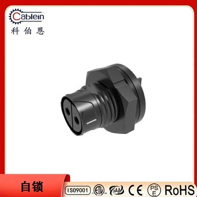 comprar IP67 Panel Mount Conector à prova d'água Fêmea Pin Threaded Soldado 3 4 Core Socket online manufacture