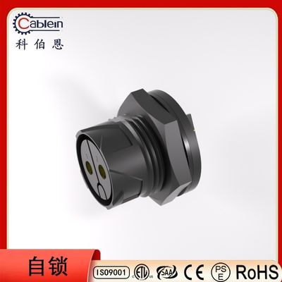 comprar P20 2/3 Conector de montagem do painel à prova d'água do núcleo frontal auto-bloqueador de luz LED exterior online manufacture