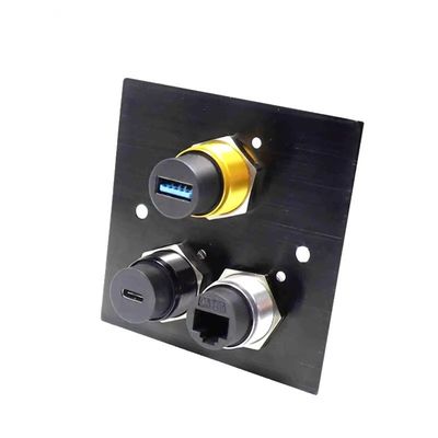 comprar Push Locking Water Resistance Panel Mount Connector 10A - 16A Max Conector Masculino Feminino Fabricação em linha