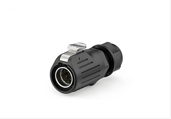 comprar LP20 Series 9-Pin IP67 Waterproof Connector 5A Flange Mount Fabricação em linha
