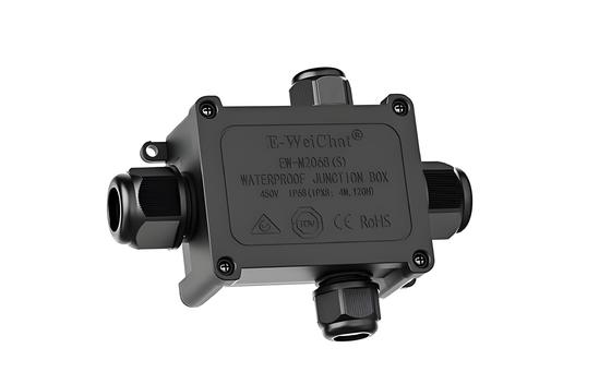 comprar Caixa de junção impermeável através do tipo 1in3Out Cable Gland Enclosure para conexões de dados elétricos Fabricação em linha