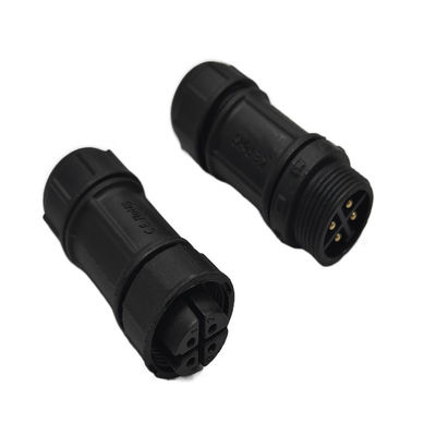 IP67 Conector à prova d'água de 4 pinos 8A Conector circular tipo M12