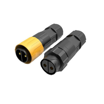 Conector Circular Impermeável Tipo Butt de Autotravamento PA6 Nylon 500V IP67 P16