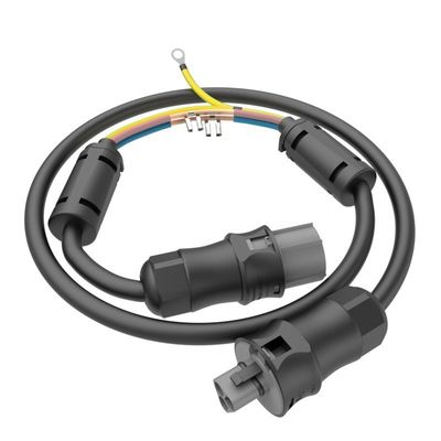 Conector de alimentação à prova d'água IP68 RST25I 500V com Nylon PA66 para aplicações de microinversores