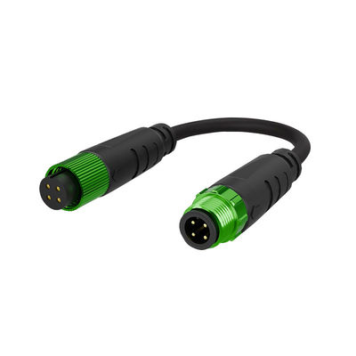 Conector de cabo à prova d'água de tipo Y 500 V Conector paralelo de cabo de nylon IP67