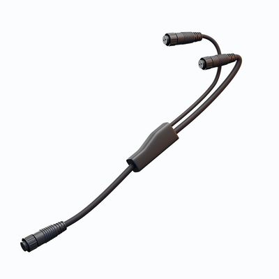 Conector de Cabo Impermeável Série Y Paralelo IP67 Material de Nylon PA66 para Aplicações em Solares Externos