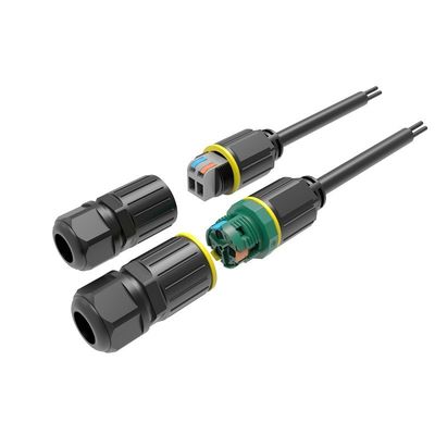 Conector de Cabo à Prova d'Água M20 IP68 com Pressão Rápida de Cartão de Toque Leve para Aplicações de 250V