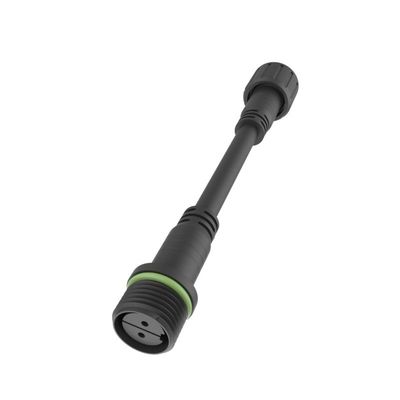 M18 Conector de cabo à prova d'água de dois a três núcleos IP67 de iluminação LED