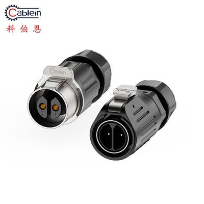 Conector de fio de alimentação de tipo rápido de tensão de 500 V para solda / montagem de parafusos