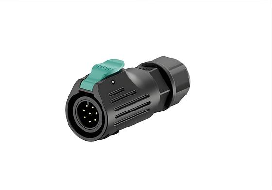 LP12 8-Pin IP68 Conector à prova d'água 3A 125V Plug de aviação