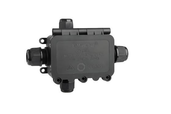 Caixa de Junção de Divisão Impermeável 1 Entrada 3 Saídas Integrada IP68